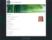 Tablet Screenshot of carlosjoaocorreia.com